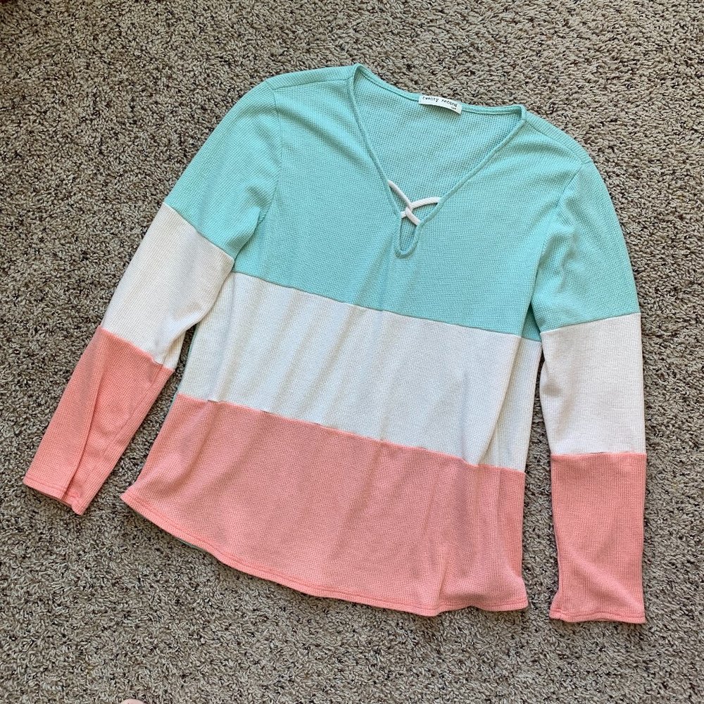 NWOT Sherbert Soft twenty second Longsleeve Top
